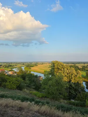 Santok, ujście Warty i Noteci,